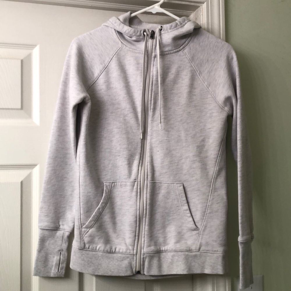 Hooded fleece jacket